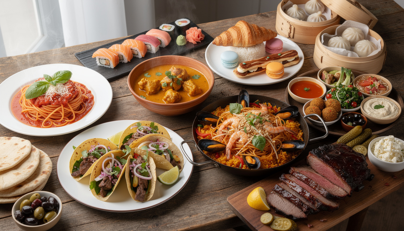 découvrez le top 10 des meilleures cuisines du monde à ne pas manquer. explorez des saveurs uniques et des plats incontournables pour un voyage culinaire exceptionnel.